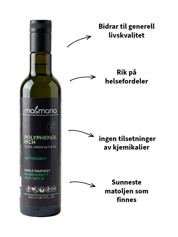 Polyfenolrik olivenolje
